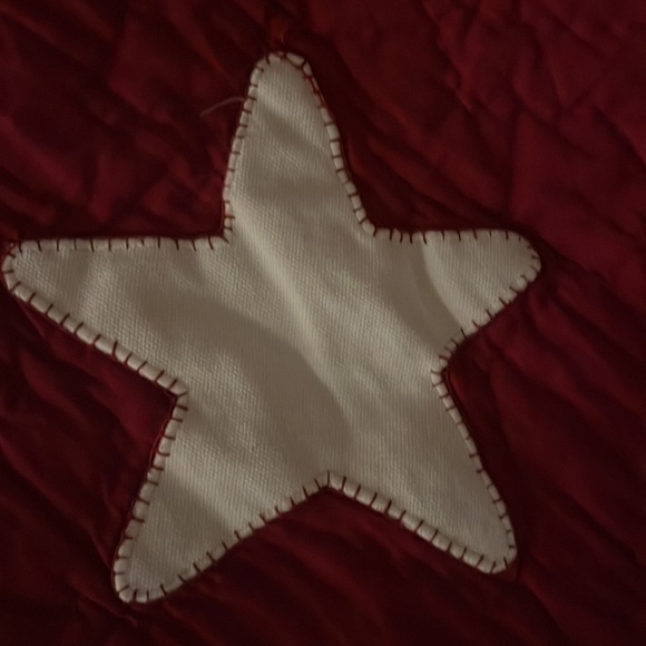 Pottery Barn Kids Bedding Pottery Barn Kids Queen Red Star Quilt